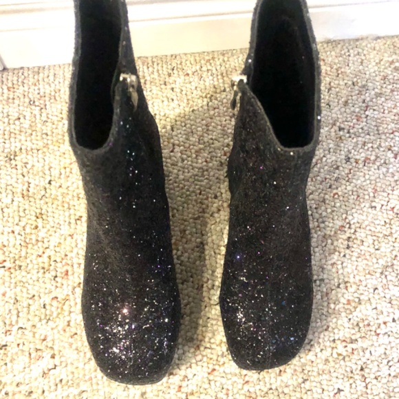 glitter ankle boots - never worn - Picture 3 of 3